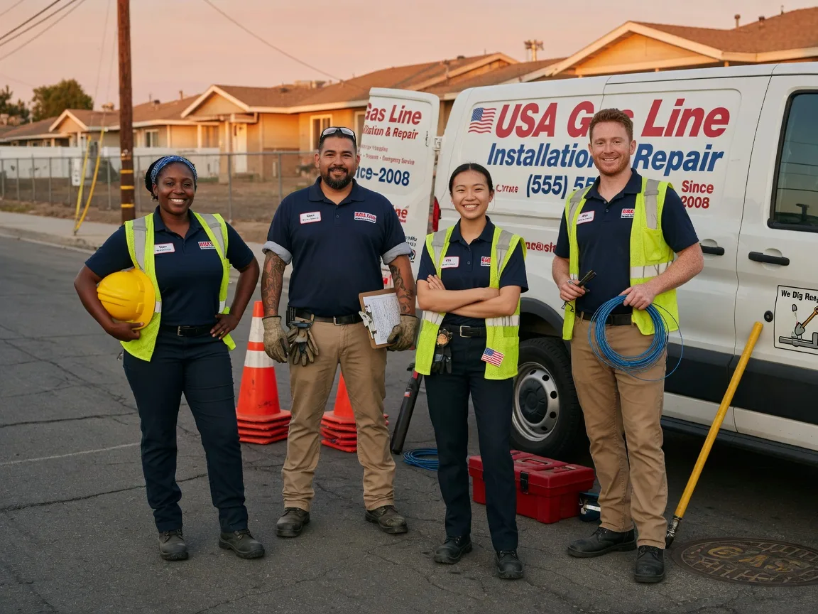 Gas Line Installation company in Bally, PA